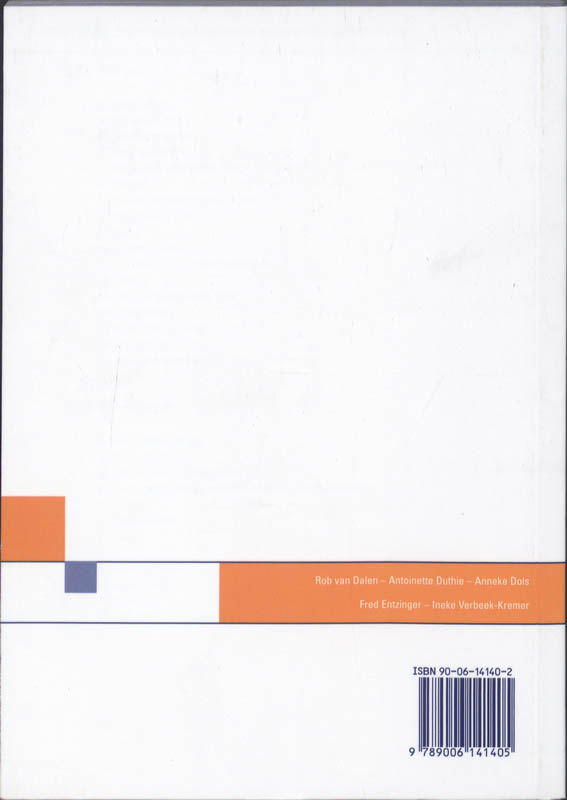 Achterkant van Key for students