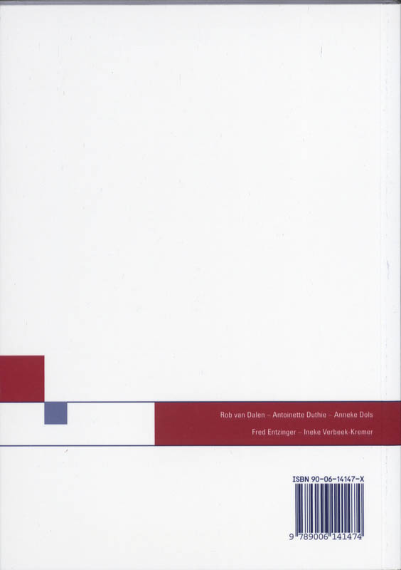 Achterkant van Key for students