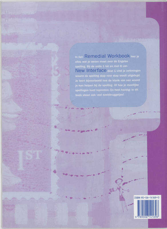 Achterkant van Remedial workbook