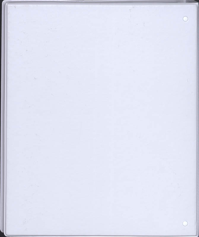 Achterkant van Teacher's guide blue label