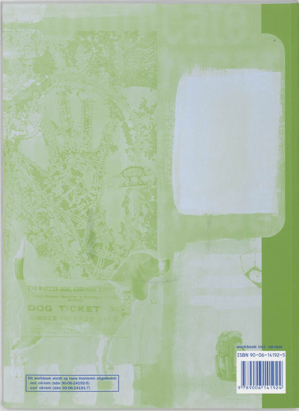 Achterkant van Workbook