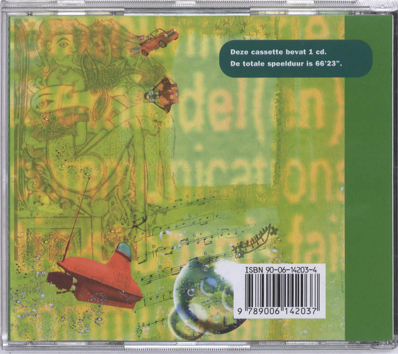 Achterkant van Student's CD green label