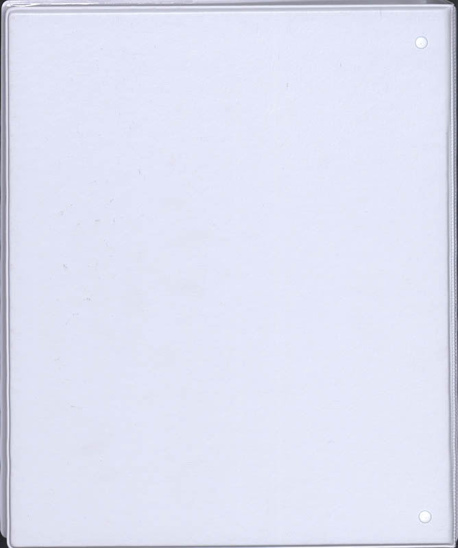 Achterkant van Teacher's guide yellow label