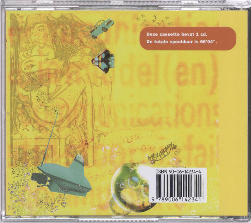 Achterkant van Student's CD