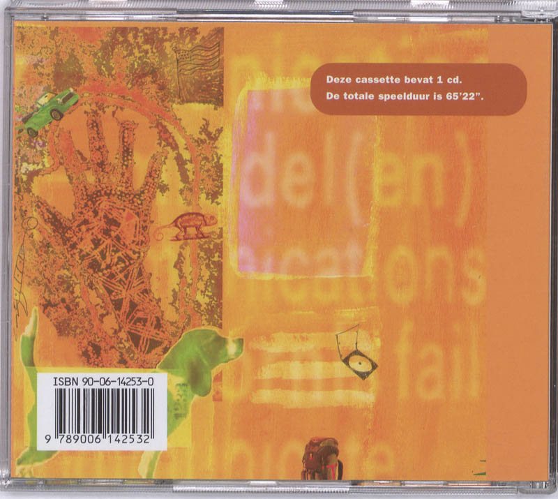 Achterkant van Student's CD orange label