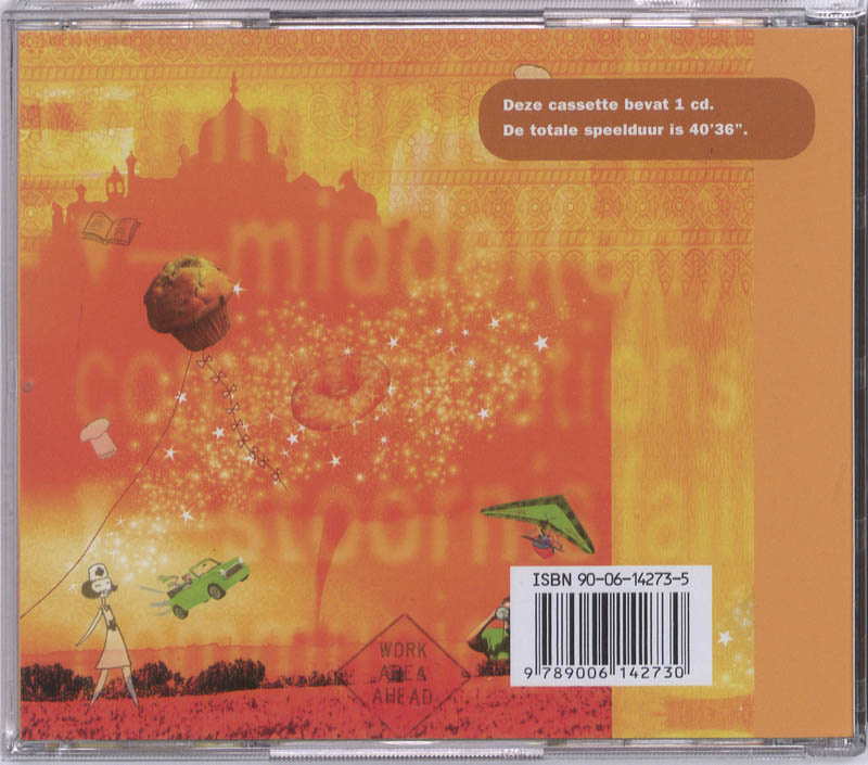 Achterkant van Student's CD Orange label