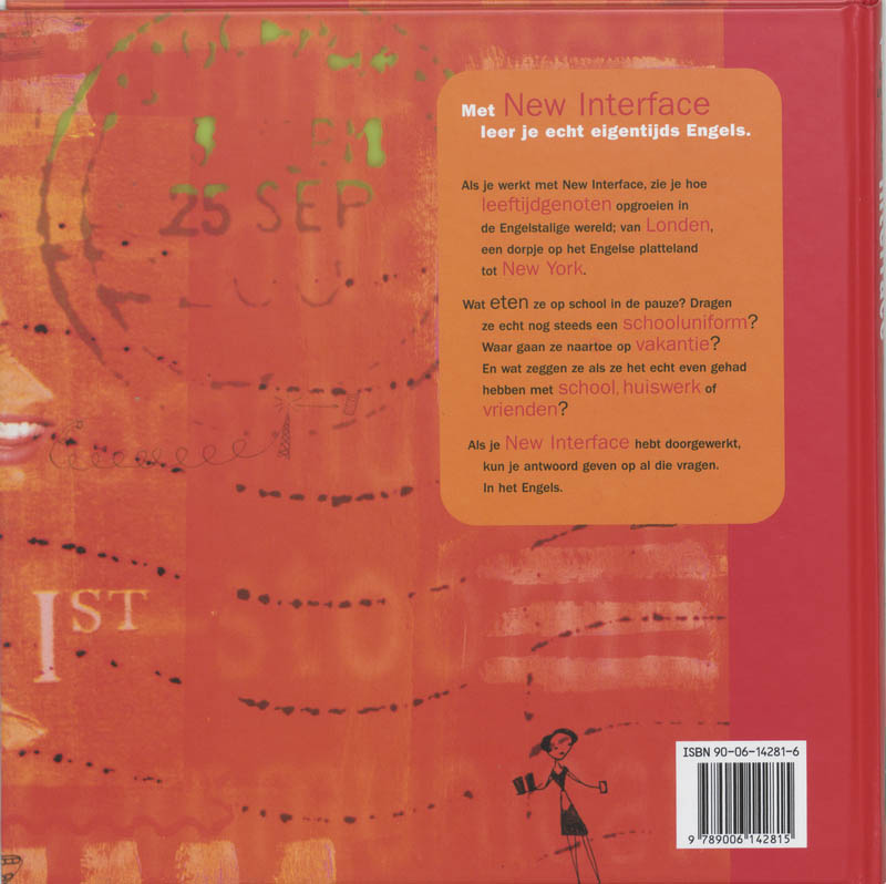 Achterkant van Red label coursebook