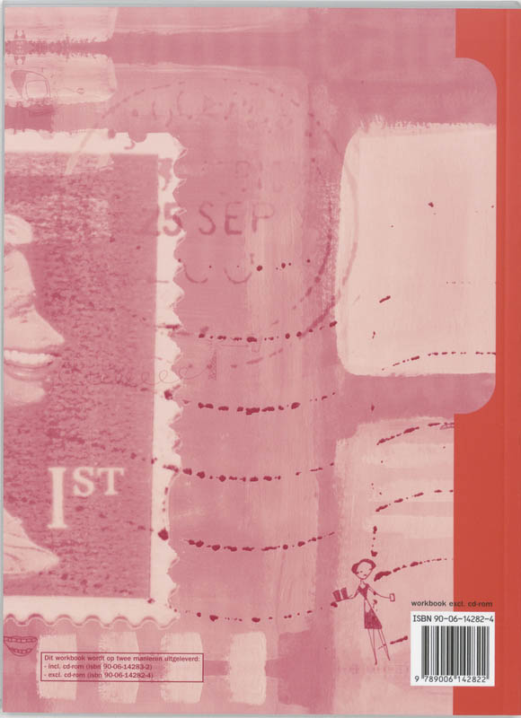 Achterkant van Red label workbook