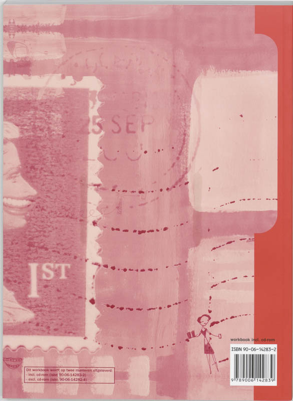 Achterkant van Red label workbook