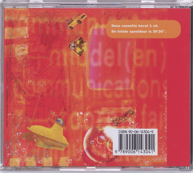 Achterkant van Student's CD red label