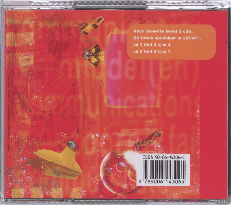 Achterkant van Teacher's CD's red label