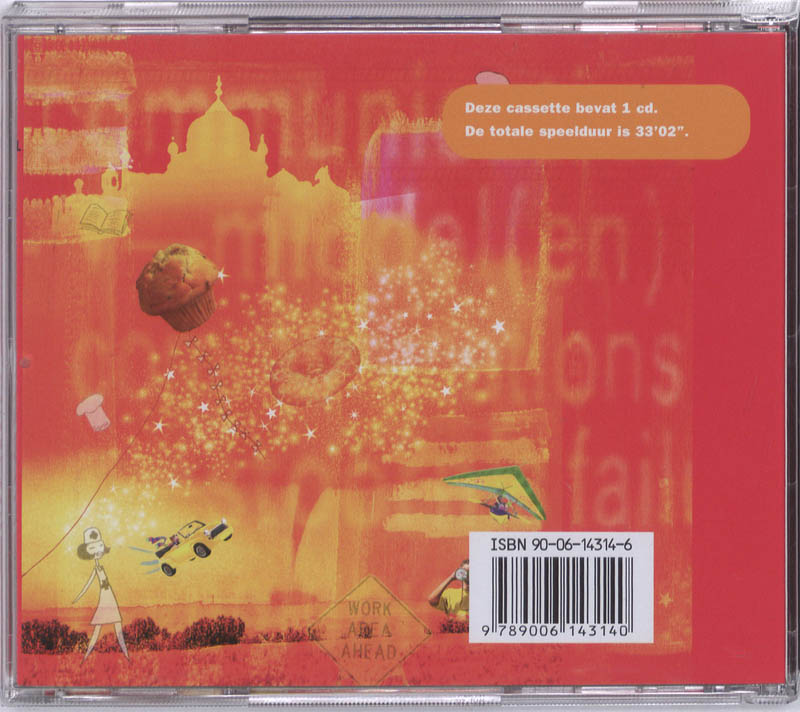 Achterkant van Student's CD red label