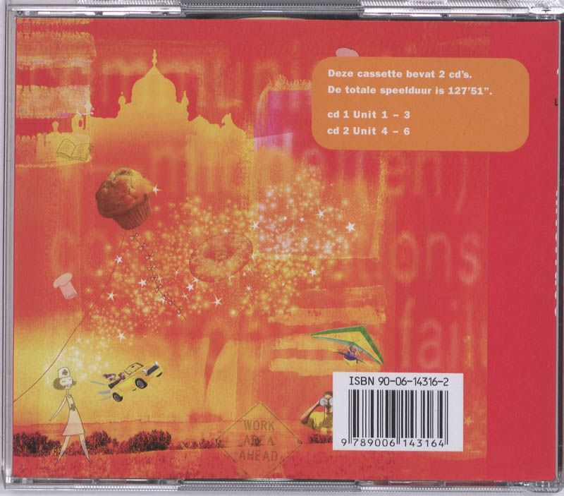 Achterkant van Teacher's CDs red label