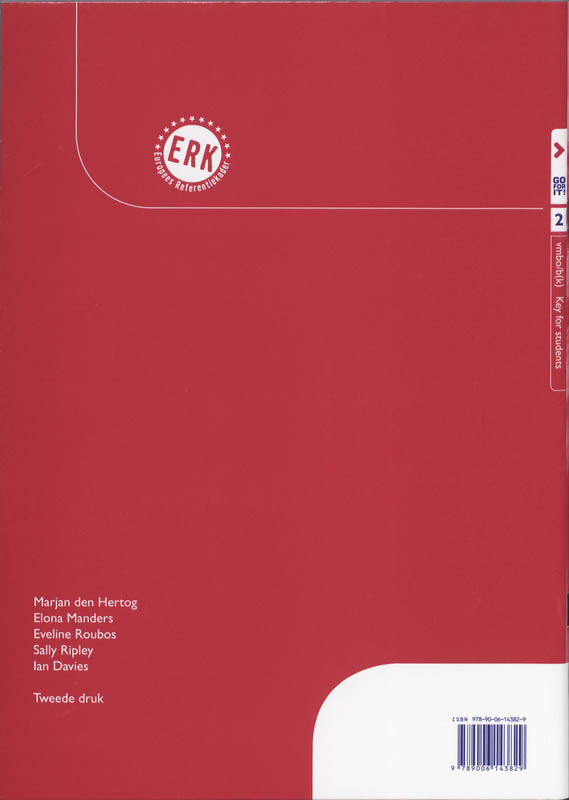 Achterkant van Vmbo/ B(K) 2