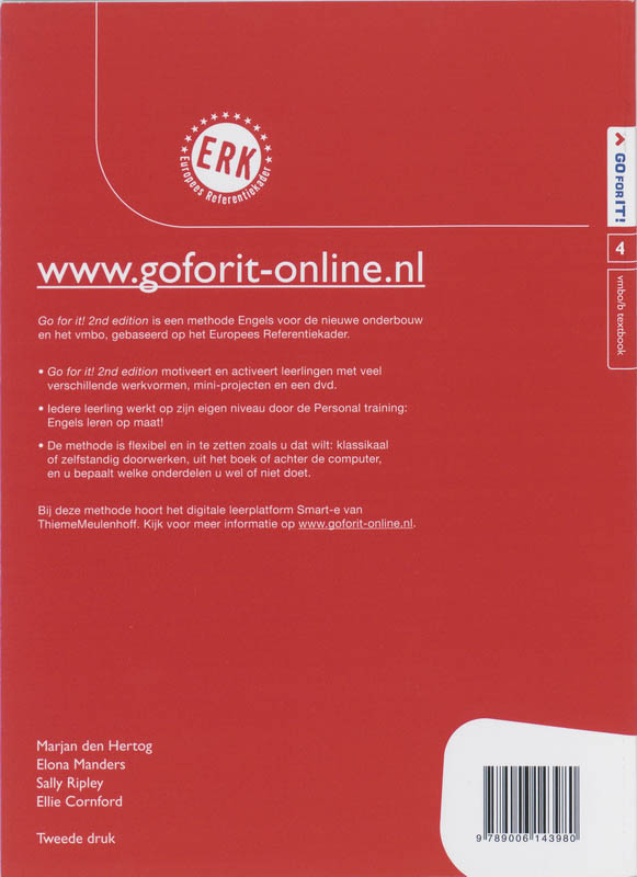 Achterkant van Tekstboek