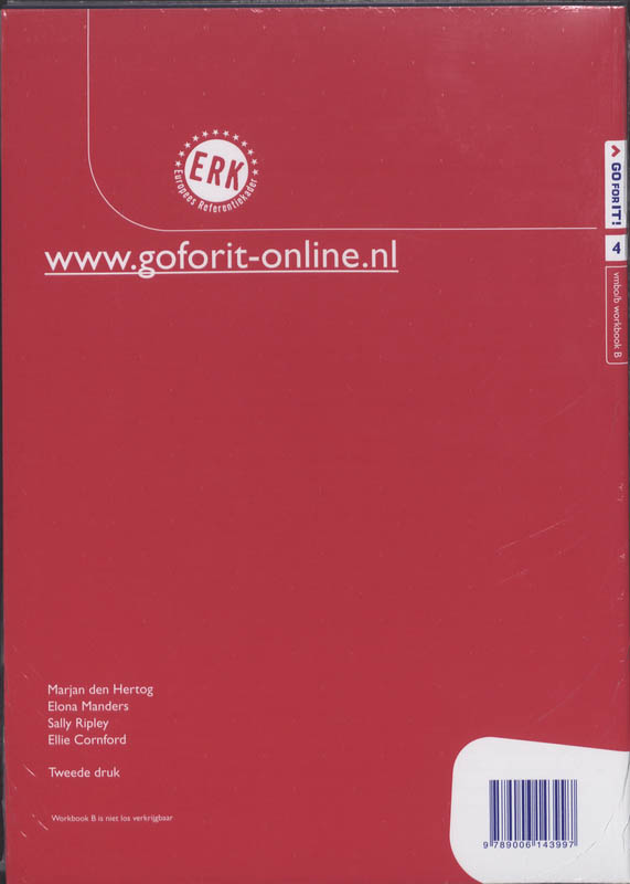 Achterkant van Werkboek A+B