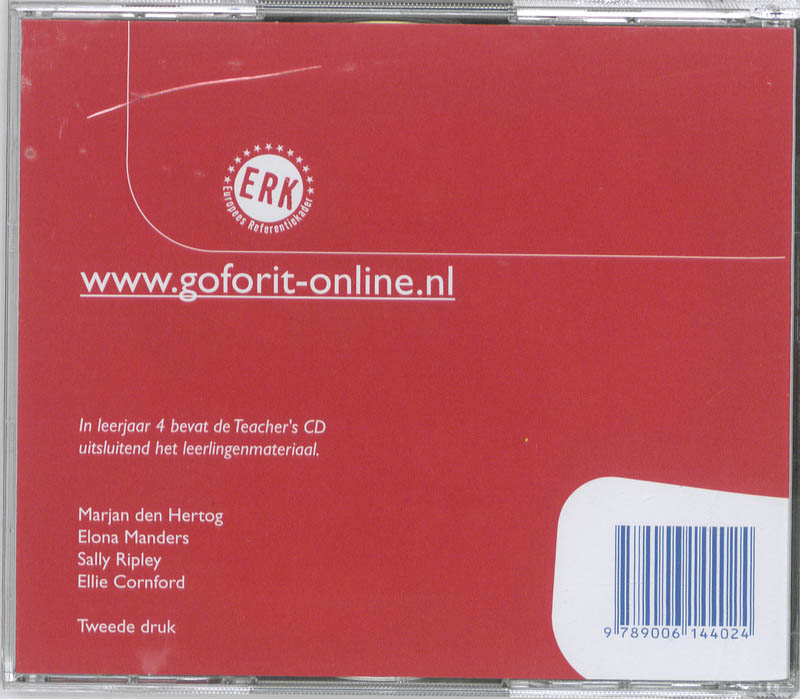 Achterkant van Teacher CD