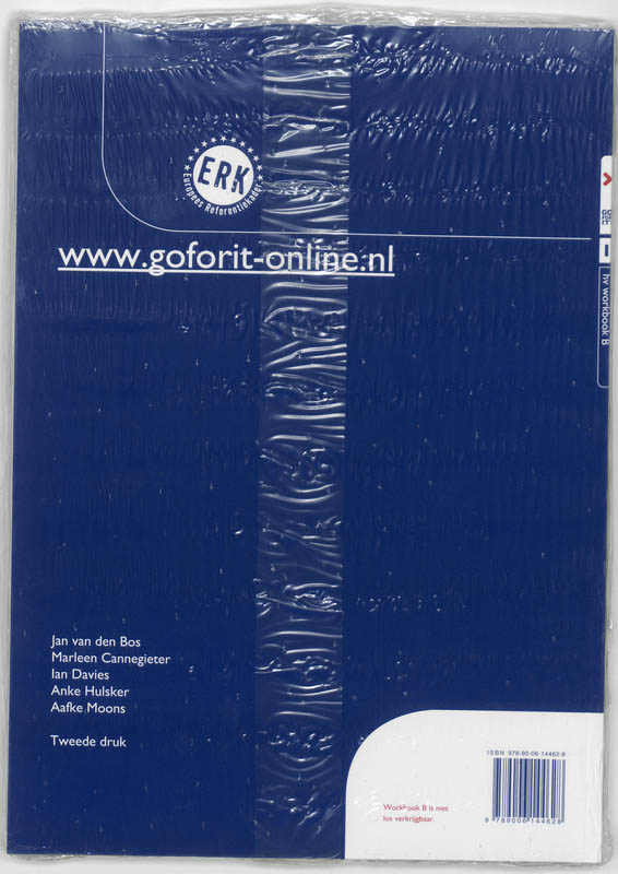 Achterkant van Workbook A+B