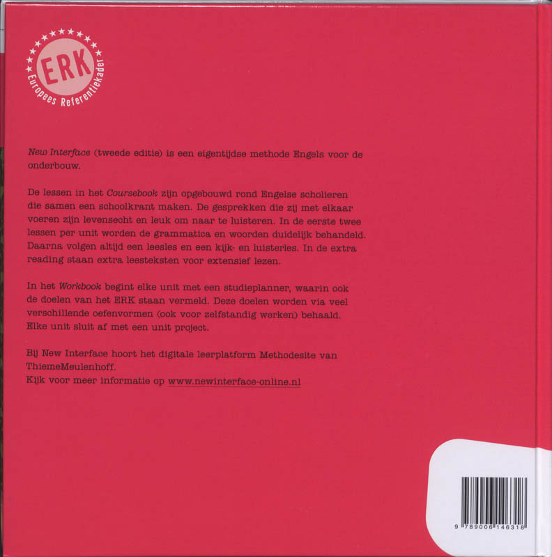 Achterkant van Coursebook 3