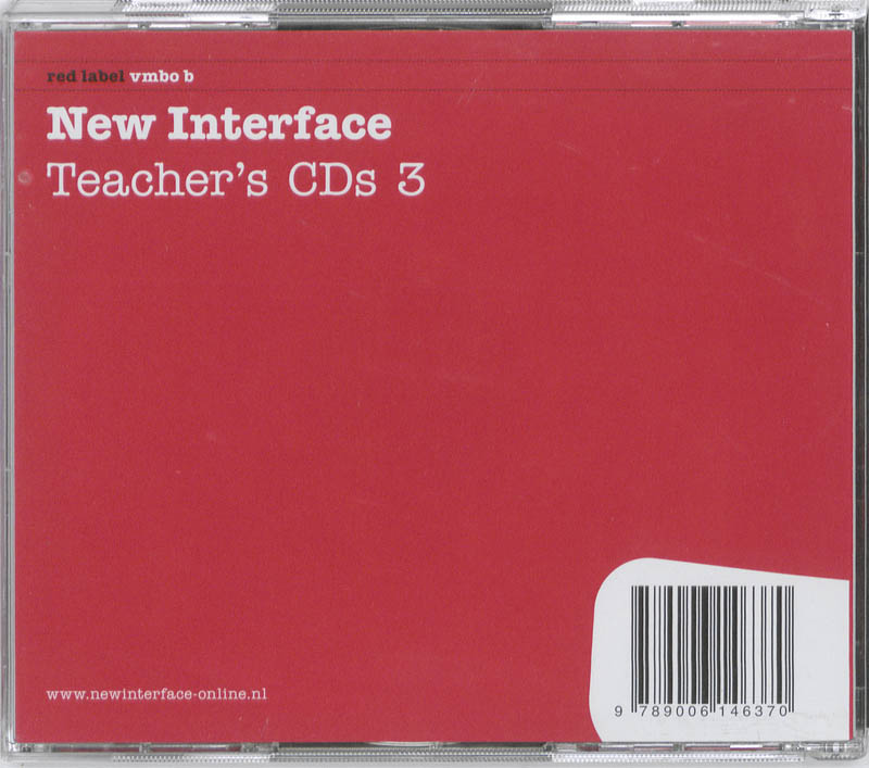 Achterkant van Teachers's Cds