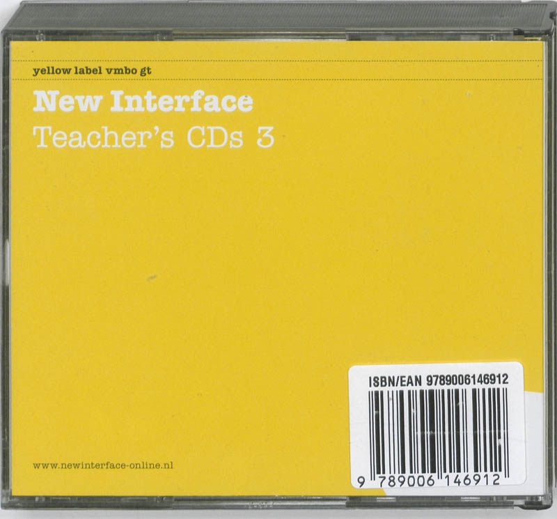 Achterkant van Teacher's CDs
