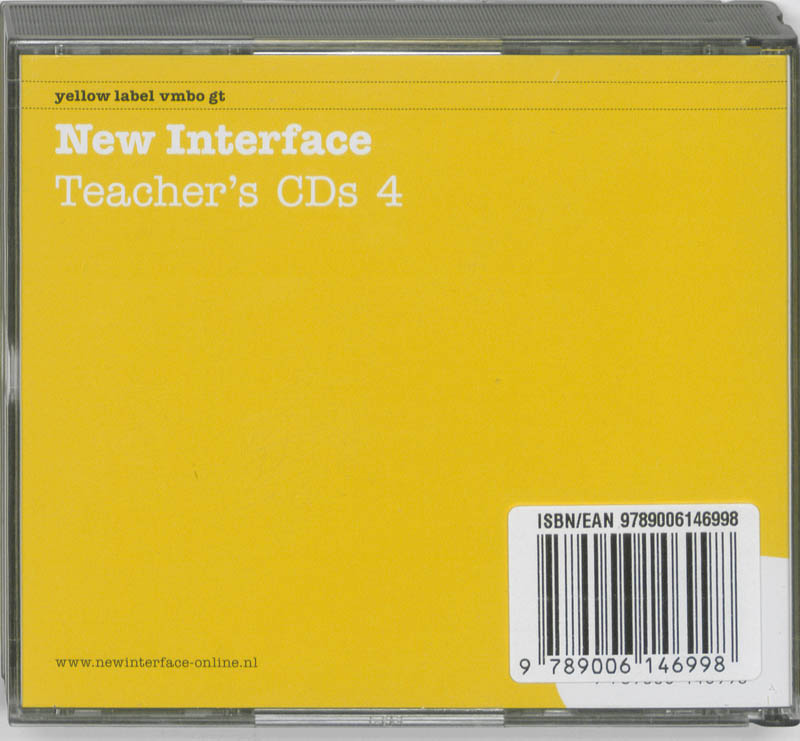 Achterkant van Teacher's CDs