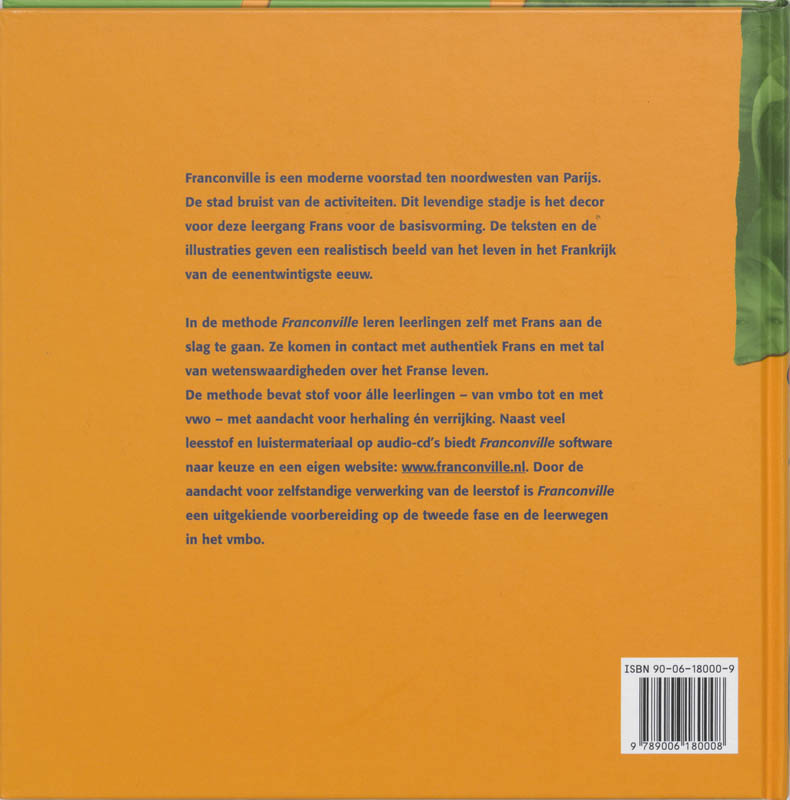 Achterkant van Livre de textes