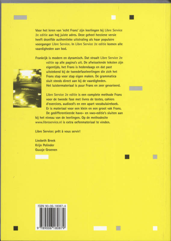 Achterkant van Uitwerkingenboek