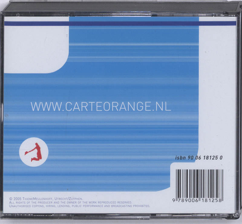 Achterkant van Docenten cd's