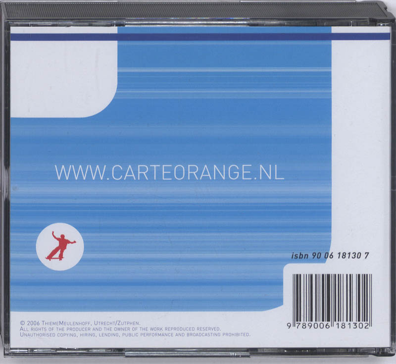 Achterkant van Docenten cd's