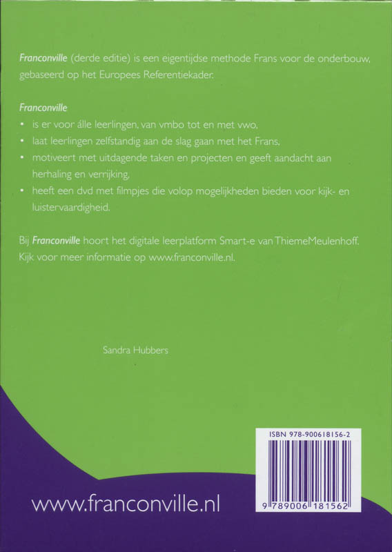 Achterkant van Grammatica