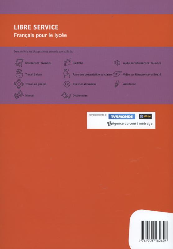 Achterkant van Texte et activités 6 Vwo