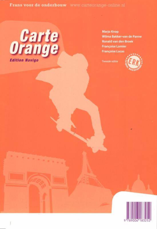 Achterkant van Tekstboek