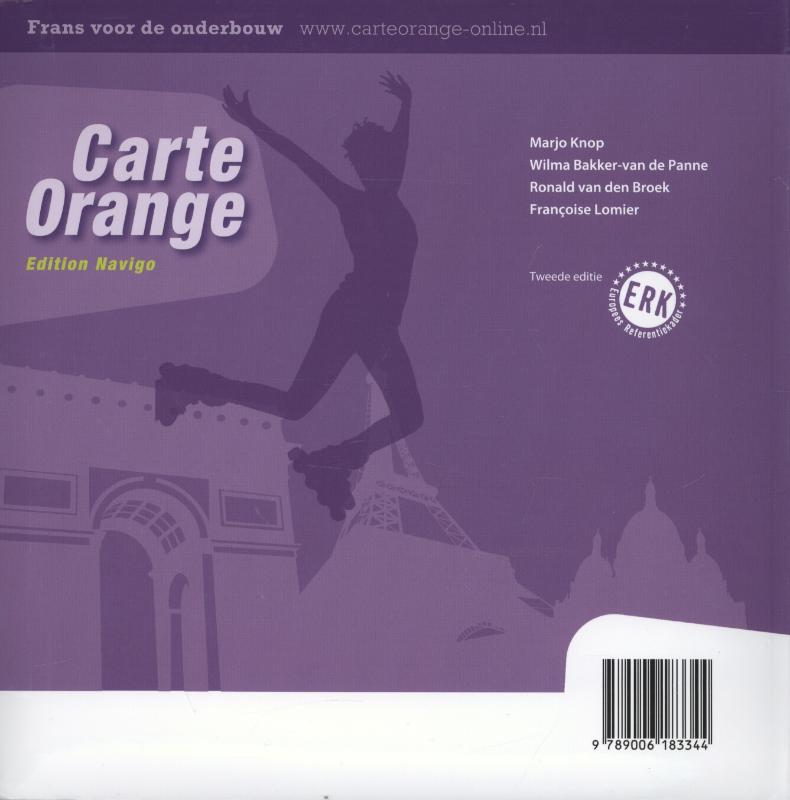 Achterkant van Livre de textes