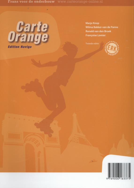 Achterkant van 2 vmbo-gt Textes en activites edition navigo
