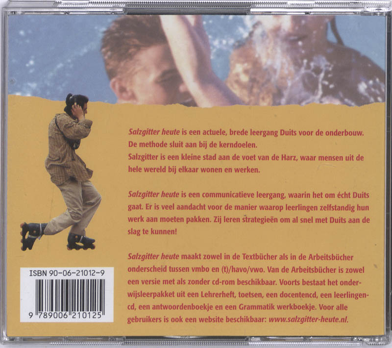 Achterkant van Salzgitter Heute 1 thv Leerlingen dubbel-cd