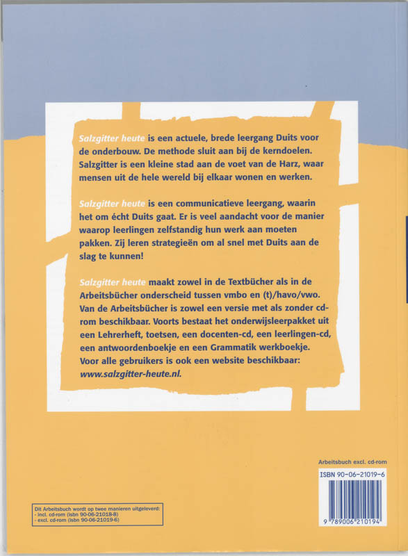 Achterkant van Arbeitsbuch
