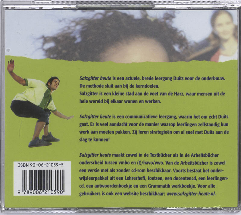 Achterkant van Docenten cd