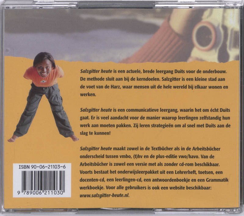 Achterkant van Leerlingen CD's