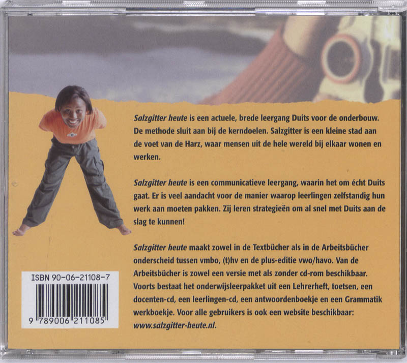 Achterkant van Docenten CD