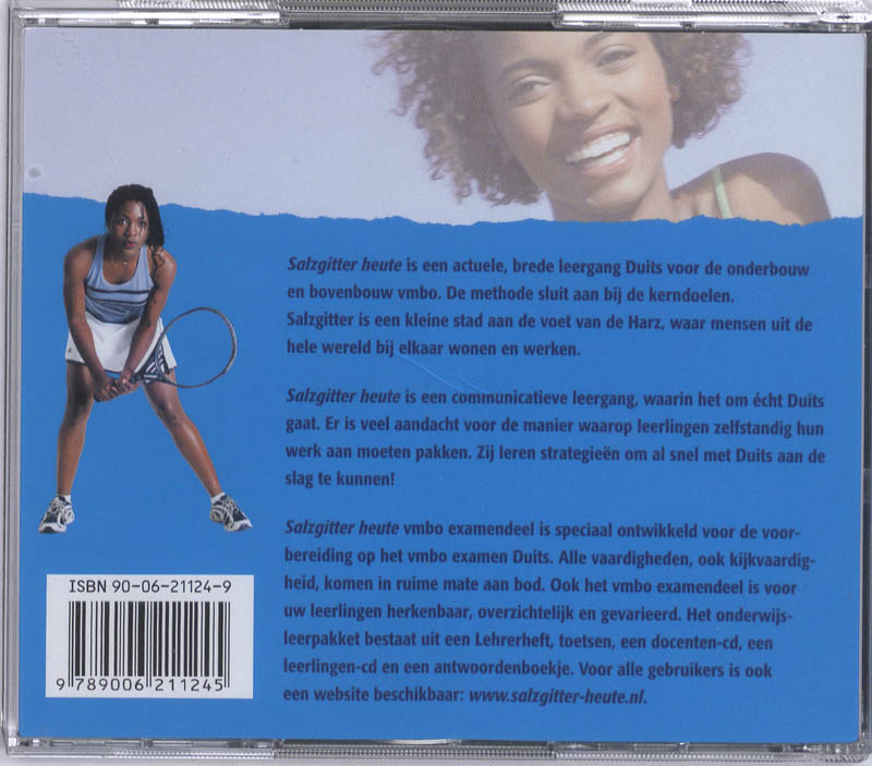 Achterkant van Leerlingen CD's