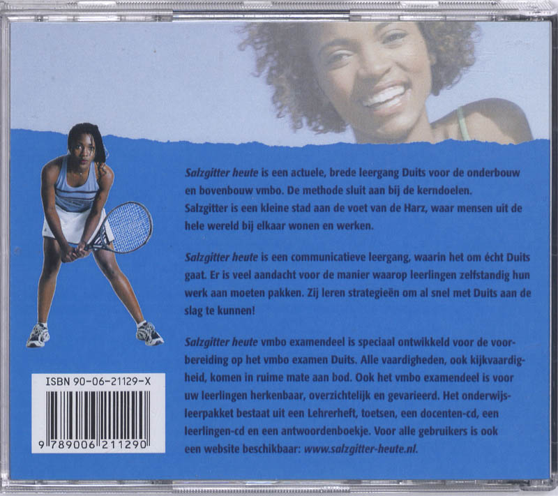 Achterkant van Docenten CD