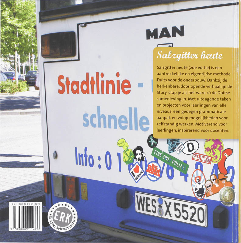 Achterkant van Textbuch