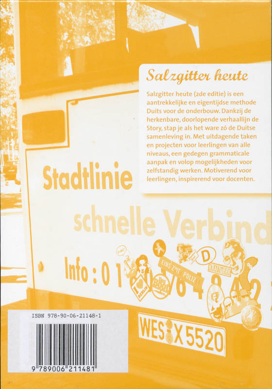 Achterkant van Werkboekje