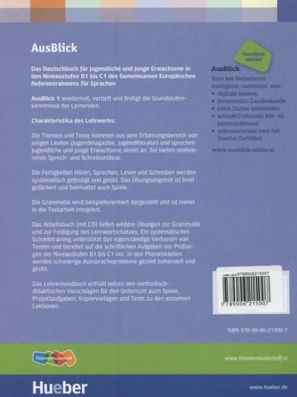 Achterkant van Kursbuch
