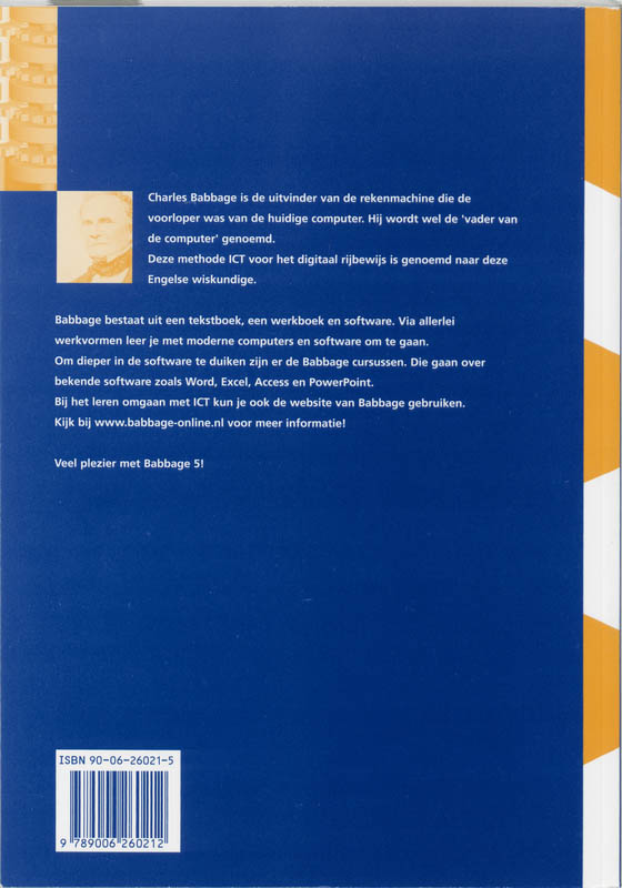 Achterkant van Werkboek
