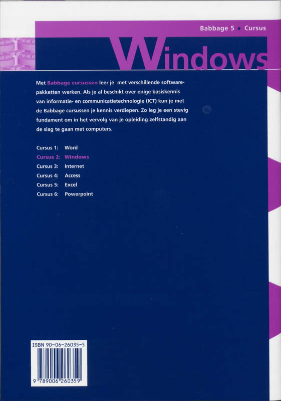 Achterkant van Windows