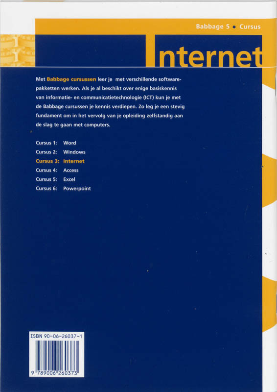 Achterkant van Internet