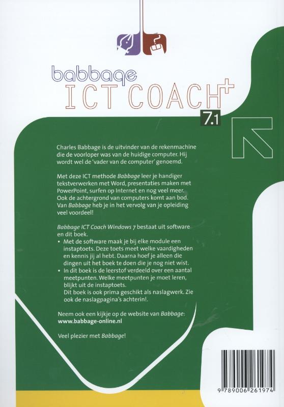 Achterkant van ICT Coach 7.1