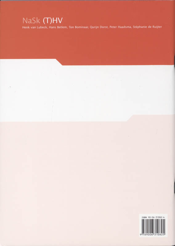 Achterkant van Uitwerkingenboek